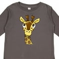 thumbnail image 4 of Inktastic Cute Giraffe Boys or Girls Long Sleeve Toddler T-Shirt, 4 of 5