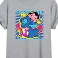 thumbnail image 3 of Disney - Lilo & Stitch - Lilo Stitch Hug - Women's Oversized T-Shirt, 3 of 5