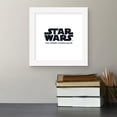 thumbnail image 4 of Gallery Pops Star Wars: Saga - The Empire Strikes Back Logo Wall Art, White Framed Version, 12" x 12", 4 of 5