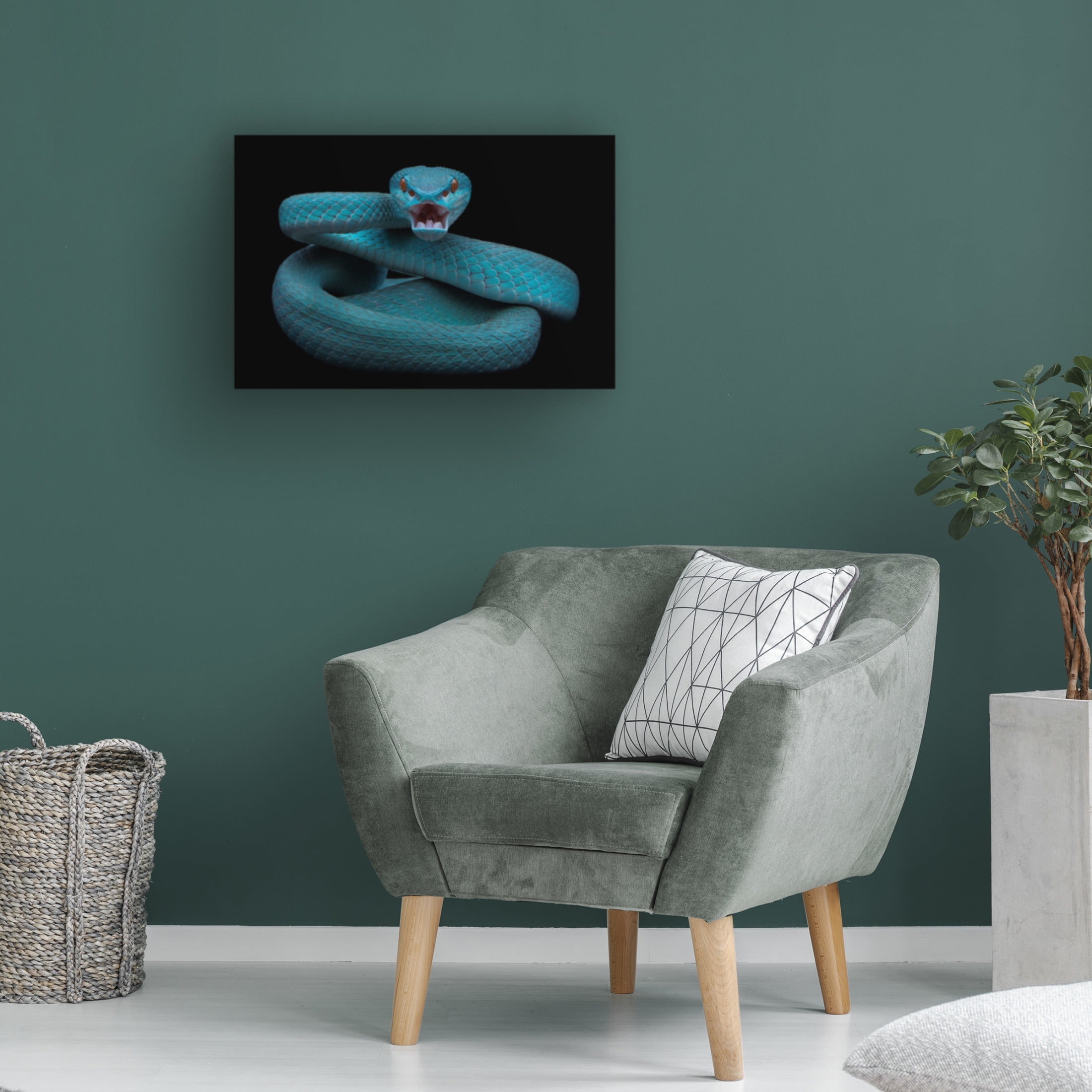 Trademark Fine Art Tantoyensen Angry Canvas Wall Art