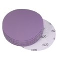 thumbnail image 1 of Unique Bargains 15 Pack 4-Inch Purple Sanding Discs 600 Grits Hook & Loop Professional Aluminum Oxide Sandpaper, 1 of 6