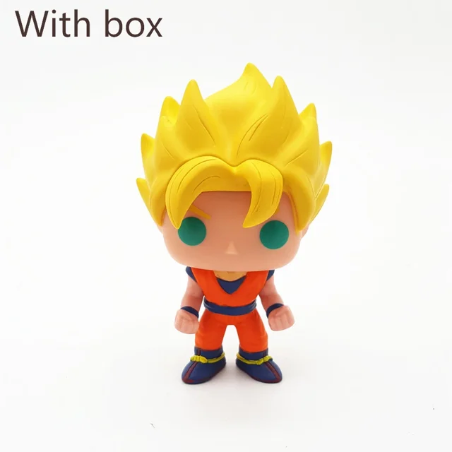 Figuras de acción de Dragon Ball Super, Son Goku, Vegeta, Buu, Krillin, Cell, Piccolo, Torankusu, Goku Blue, God Doll, Super Saiyan, modelo de Juguetes