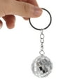 thumbnail image 6 of Raindrops Mirror Disco Keychain Party Decoration Plastic Zinc Alloy Versatile Accessory, 6 of 8