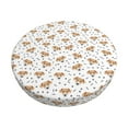 thumbnail image 2 of Lsque Labrador Retriever Dog Round Bar chair cushion covers Velvet Fabric Premium Comfort Protects from Scratches and Stains for 14-17 Inch Chair- 12 inch, 2 of 7