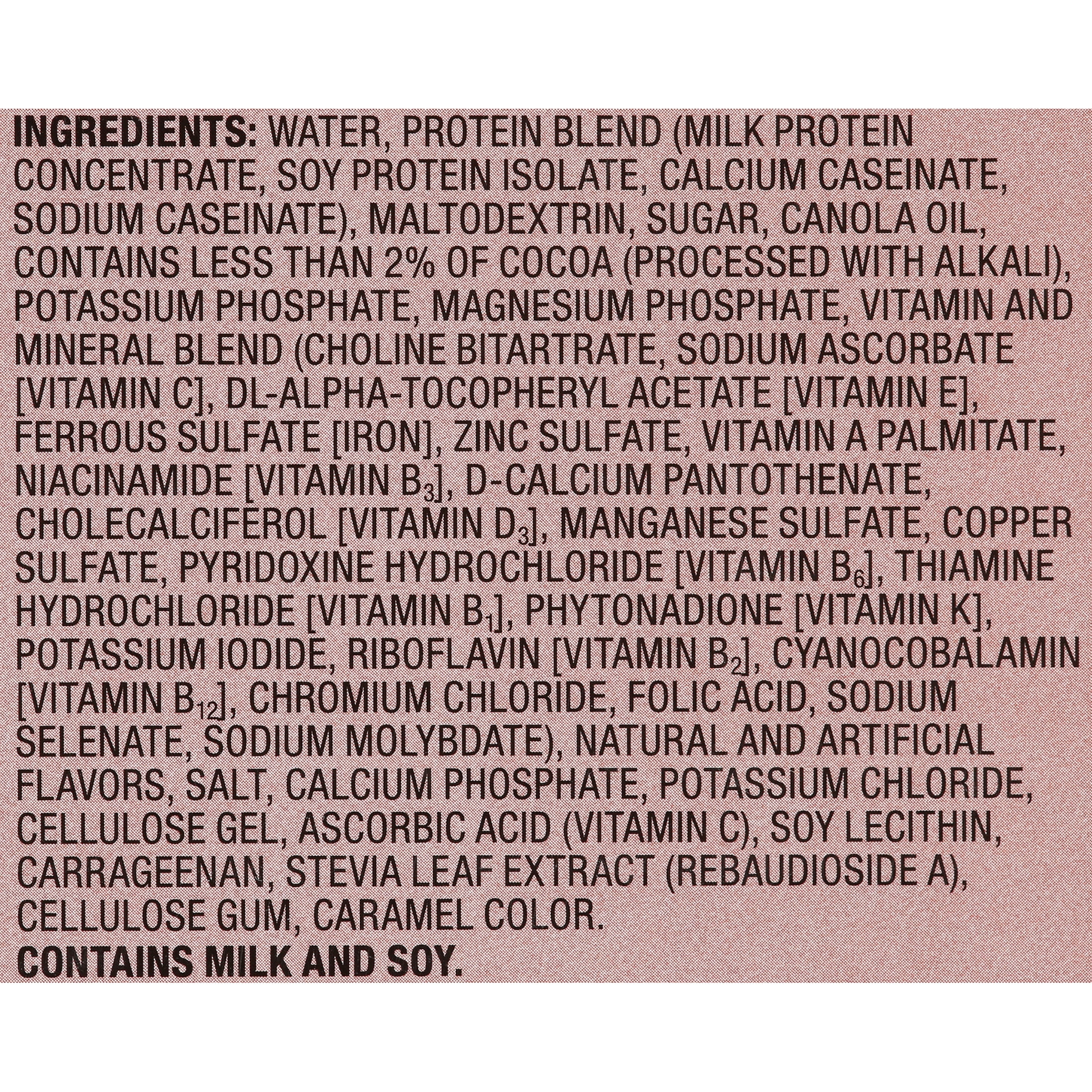 Equate High Protein Complete Nutritional Shake, Calcium and Vitamin D, Chocolate, 8 fl oz, 24 Count