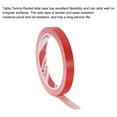 thumbnail image 3 of Uxcell 33ft x 0.4" Table Tennis Side Tape, 3 Pcs Available in 20 Rackets Protect the Edges, Red, 3 of 6