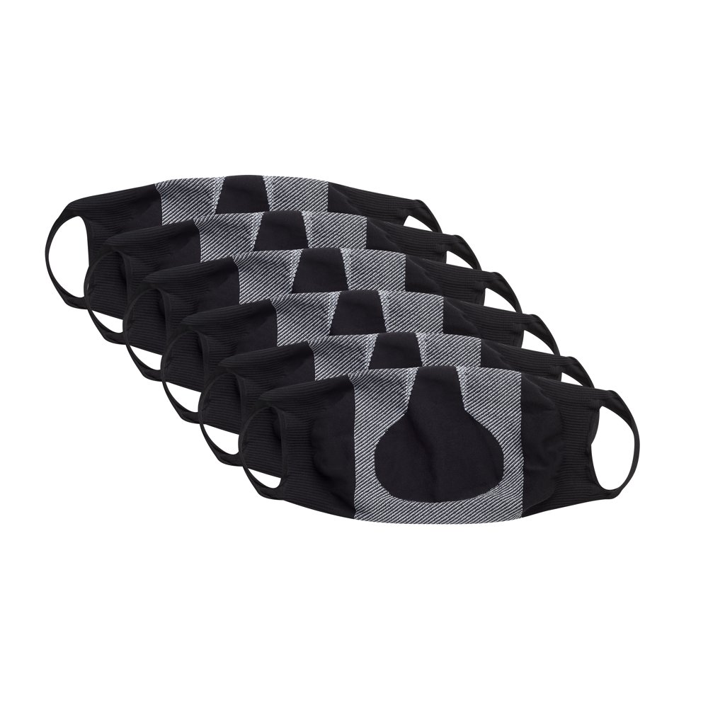 Hanes Hanes Signature Stretch Face Masks, 6 Pack