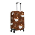 thumbnail image 3 of Naloa Sloths Need More Coffee Elastic Suitcase Protector, Travel Suitcase Protector Cover Fits 18-32in Suitcase - X-Large, 3 of 9