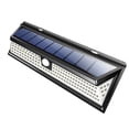 thumbnail image 3 of Lámpara de pared solar con sensor de movimiento para exteriores, 118 LED (luz blanca fría), 3 of 7