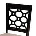 thumbnail image 2 of Bowery Hill Upholstered and Brown Finished Wood 4-Piece Dining Chair Set, 2 of 6