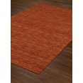thumbnail image 3 of Addison Cooper Solid Orange Area Rug, 3 of 4