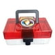 thumbnail image 2 of Caja organizadora de tarjetas, estuche coleccionable, contenedor de almacenamiento, porta tarjetas, caja de almacenamiento de tarjetas para mesa, comedor, hogar, recuerdos de fiesta Rojo claro, 2 of 9