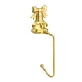 thumbnail image 2 of Tyidzon Christmas Stocking Holder for Mantle, Non-Slip Stocking Mantel Holders Hooks Hanger for Christmas Xmas Fireplace and Party Decorations (Gold), 2 of 2