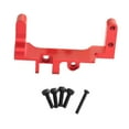 thumbnail image 2 of JWQFBC Front Axle Servo Mount Bracket Aluminum Alloy Servo Seat Spare Parts Mount Stand Red, 2 of 9