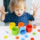thumbnail image 4 of Taza Able de 50 Piezas, Bloques strucción, Rompecabezas sificación de , Niños, Bebés, Juguetes de Amiento Sensorial Montessori Sunnimix tazas montessori color match, 4 of 8
