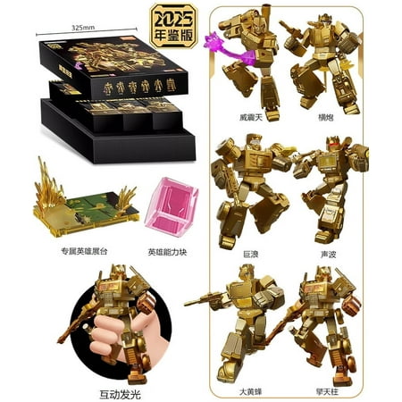 Transformation Original Building Blocks Optimus Prime Sentinel Prime One Sunstorm Grimlock Sideswipe Action Figure Toys Gift