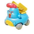 thumbnail image 1 of Portable Inertial Car, Push Cartoon Inertia Cars, Fun Cartoon Chicken Design for Imagination Development, Birthday Gift, 1 of 8