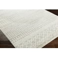 thumbnail image 4 of BoutiqueRugs Harput Farmhouse Moroccan Geometric Runner Rug - Boho Aztec Tribal Carpet for Hallway, Kitchen - Gray, Light Gray, White - 2'7" x 12' Runner, 4 of 19