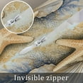 thumbnail image 7 of Coastal Shell Body Pillow Cover 20 x 54 Inch Decorative Pillow Cover Starfish Summer Beach Nautical Ocean Lumbar Pillowcase Seasonal Rectangle Cushion Case for Couch Sofa Bed Living Room, 7 of 7