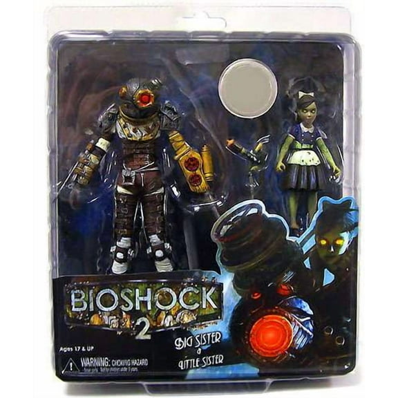 NECA Bioshock 2 Exclusive Ultra Deluxe Action Figure 2Pack Big Sister Little Sister