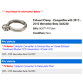 thumbnail image 2 of Exhaust Clamp - Compatible with 2013 - 2015 Mercedes-Benz GLK250 2014, 2 of 2