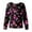 Z030-Multicolor, variant on FrzhBrz Valentines Day Scrub Jackets for Women Long Sleeve Snap Front Love Heart Scrub Tops Valentine's Day Scrubs Nurse Uniforms