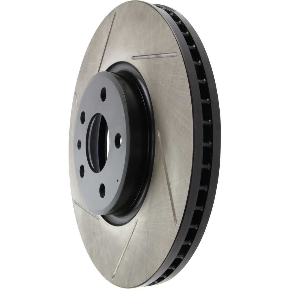StopTech Slotted Sport Brake Rotor Fits select: 2011-2017 AUDI Q5, 2012-2016 AUDI A4