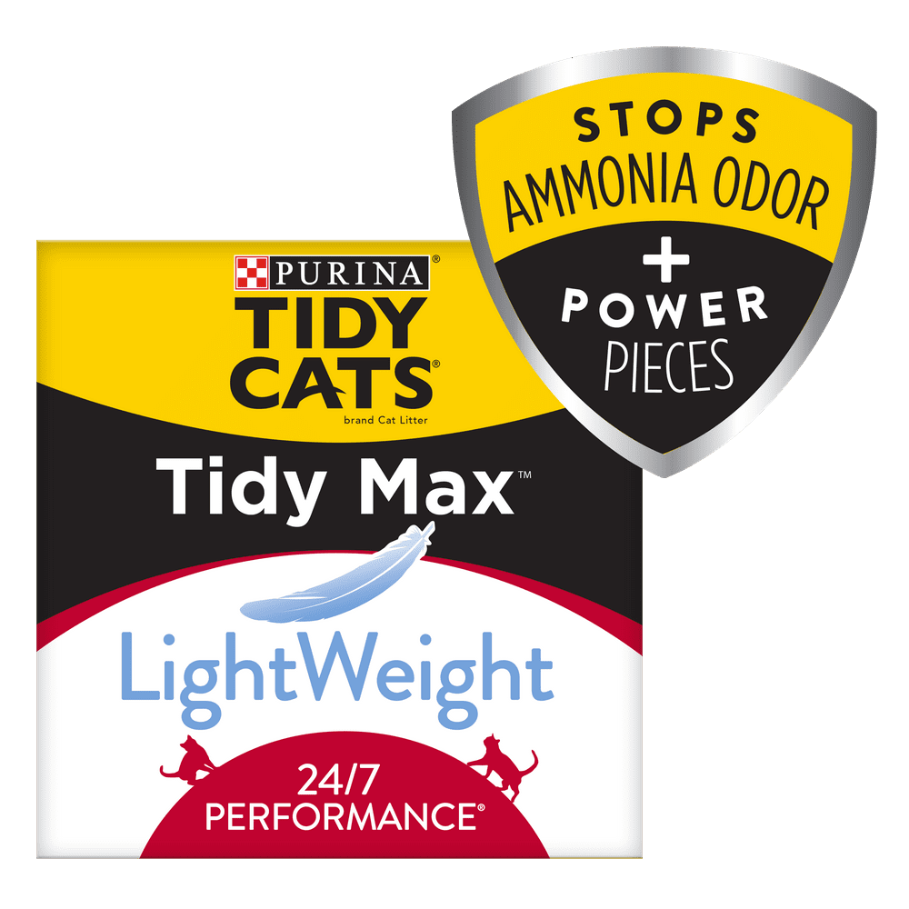Purina Tidy Cats LightWeight Clumping Cat Litter, Tidy Max 24/7