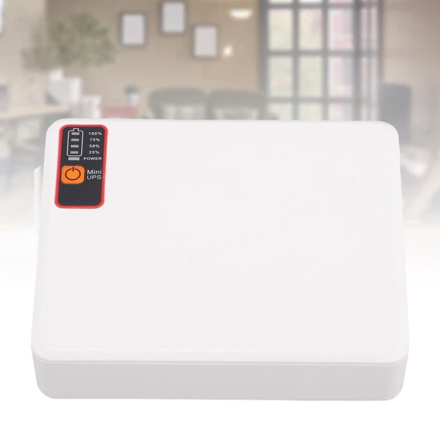 Fuente De Alimentación Ininterrumpida, Batería De Respaldo De 15600mAh, Mini UPS De Reserva Para Enrutador, Módem, Salida DC USB Tipo C