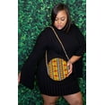 thumbnail image 2 of Esosa Yellow Ankara Round Bag, 2 of 4