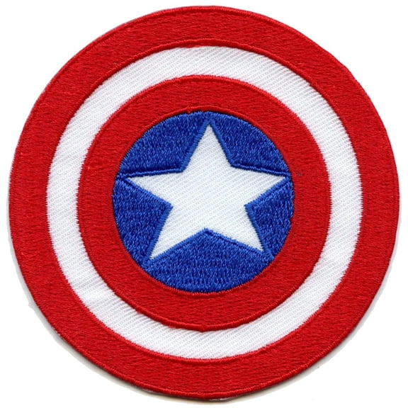 Captain America Shield Logo Iron on Patch