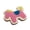 🍒 Pink_New#2276, variant on Horse Plush Pillow Cushion 35cm – Soft Cotton Throw Pillow, Brown Red Blue Pink, Decorative Sofa Car Bed Travel Cushion, Cozy Festive Home Decor Gift
