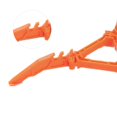 thumbnail image 2 of Escalada Estufa plegable para exteriores Base plana para tanque de gas Cilindro largo Soportes estables (naranja), 2 of 3