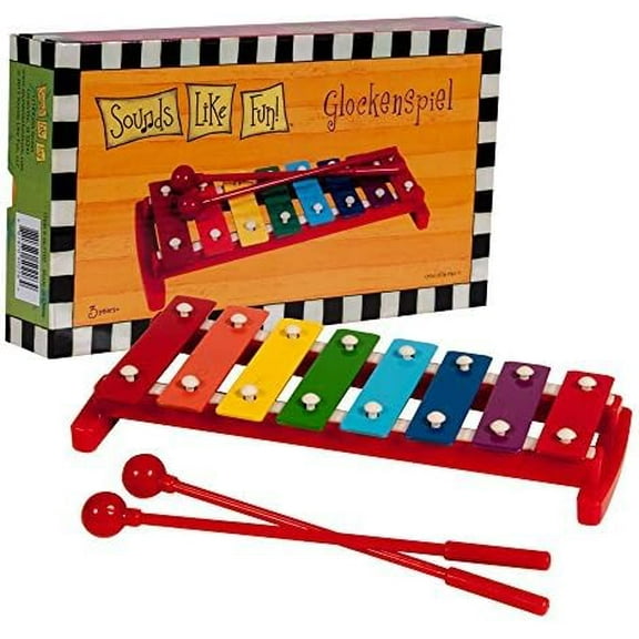 Sounds Like Fun 8-Note Glockenspiel with Mallets (Age 3 )