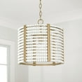 thumbnail image 5 of 1 Light Semi-Flush Mount In Transitional Style-14.25 Inches Tall And 14.25 Inches Wide Capital Lighting 247111Ap, 5 of 5
