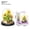 P2372Warm Sunflower, variant on HZLKADAQ Eternal Flower Building Blocks Set with Dust Cover - DIY Artificial Bouquet Building Blocks Potted Plants and Plant Models, Ideal Gifts for Valentine's Day, Mother's Day, and Birthdays