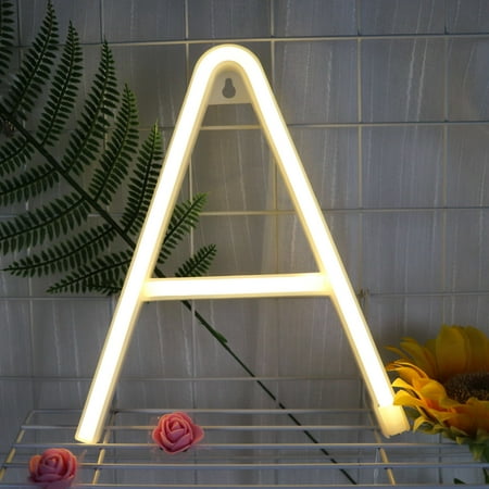 

WANYNG LED Neon Lights Alphanumeric LED Decoration Lights LED Sign Modeling Lights For Decorating Weddings Parties And 2021 ChristmasOne Size