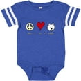 thumbnail image 3 of Inktastic Peace Love Westies Boys or Girls Baby Bodysuit, 3 of 5