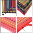 thumbnail image 3 of ZZIYEETTM Zipper Mesh Pouch 6 Colors Pencil Document Bag Multipurpose Zipper File Storage Bag Travel Cosmetics Bags, 3 of 5