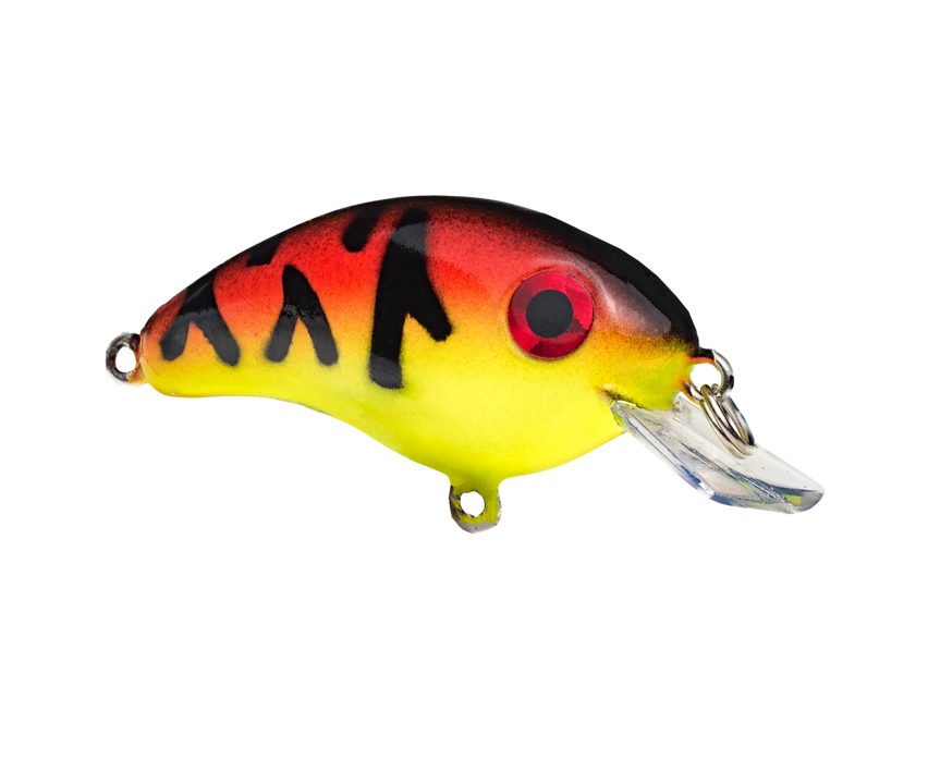 Strike King Bitsy Pond Minnow Crankbait Green Tomato Hard Bait Lure