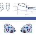 thumbnail image 4 of Uniforme Quirúrgico Anti Fluidos Dama Y Gorro Quirúrgico, 4 of 5