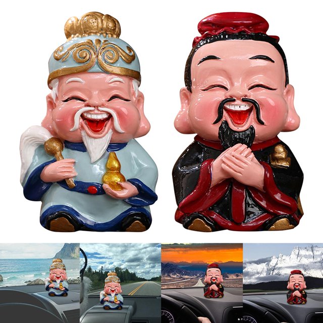 Figurine Sculpture,Chinese Mythological Figurine Sculpture Decor,Chinese Immortals Figure Model Statue Ornament,Resin Ornaments Feng Shui Table Decoration,Small Ornament Accessories perfecl Estatuilla Escultura