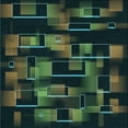 thumbnail image 1 of Ahgly Company Machine Washable Indoor Square Transitional Midnight Gray Area Rugs, 8' Square, 1 of 7