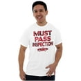 thumbnail image 3 of Pass Inspection Car Mechanics Humor Men's Graphic T Shirt Tees Brisco Brands S, 3 of 5