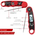 thumbnail image 1 of TYPPKMM Tp700 Digital Remote Wireless Food Kitchen Oven Thermometer Probe For BBQ Grill  Oven Meat Timer  Temperature  Manually Set, 1 of 6