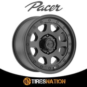 Pacer 166SB Nighthawk 17x8.5 6x139.7 +15et Satin Black Wheel