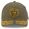 thumbnail image 2 of Men's New Era x Alpha Industries  Olive Chicago Bears A-Frame 9FORTY Adjustable Hat, 2 of 5
