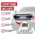 thumbnail image 4 of AMERICAN MODIFIED Armor Grille Compatible with 2020-2022 Ford F250/F350, Black, 4 of 12