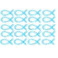 thumbnail image 1 of Spiral Binding Coils, Plastic Spiral Binding Spines 0.43in Inner Diameter Long Service Life  For Work Blue, 1 of 8