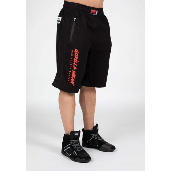 Augustine Old School Shorts - Black/Red